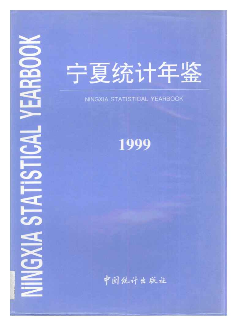 1999年宁夏统计年鉴