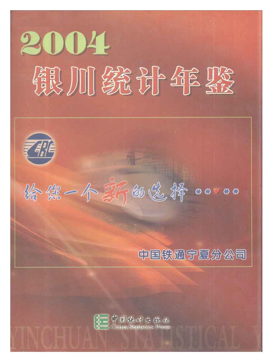 2004年银川统计年鉴