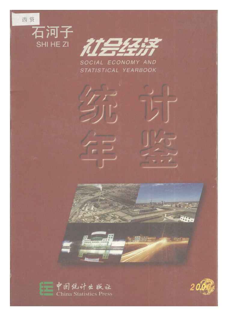 2000年石河子社会经济统计年鉴