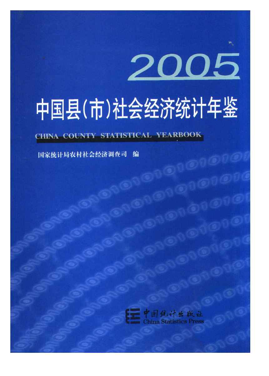 2005年中国县(市)社会经济统计年鉴