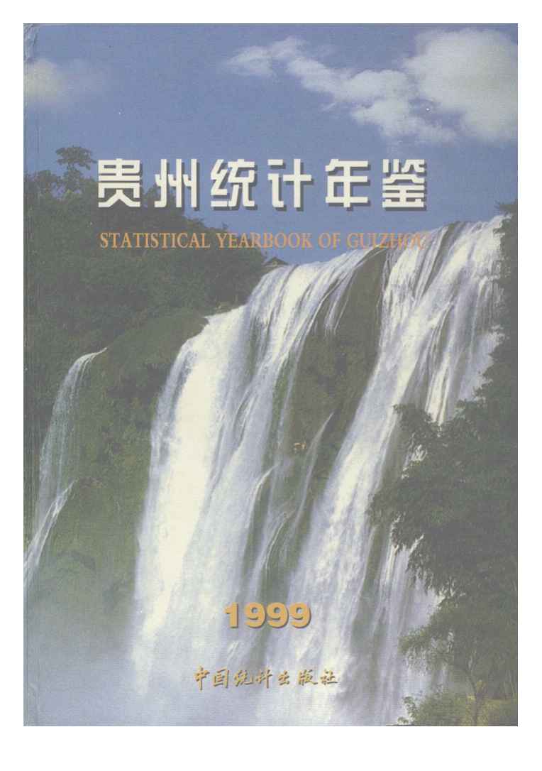 1999年贵州统计年鉴