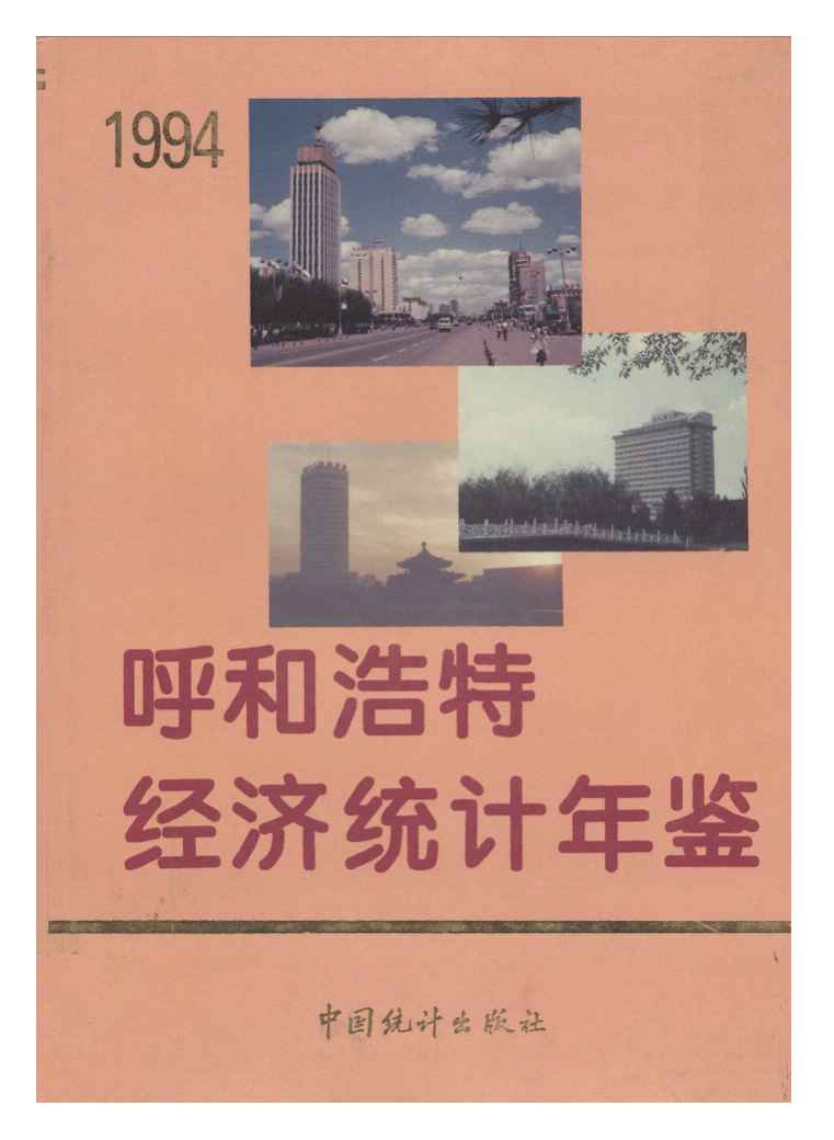 1994年呼和浩特经济统计年鉴