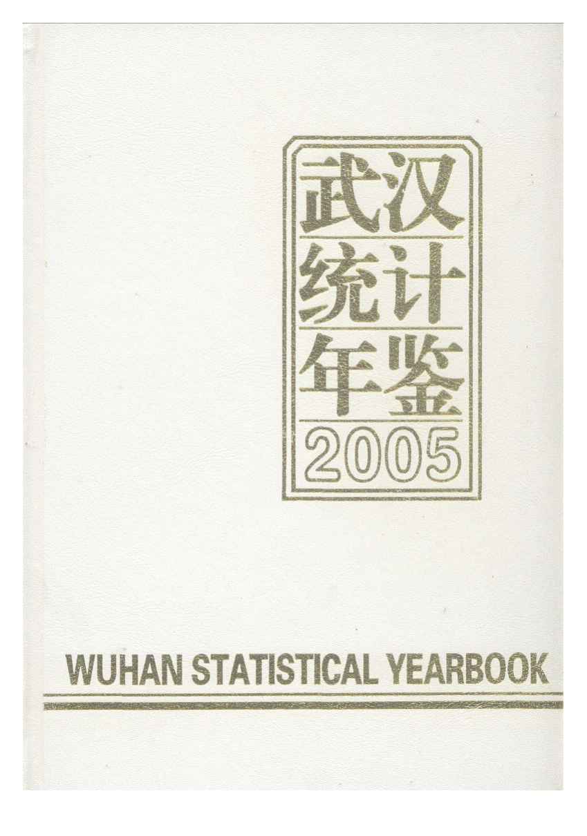 2005年武汉统计年鉴