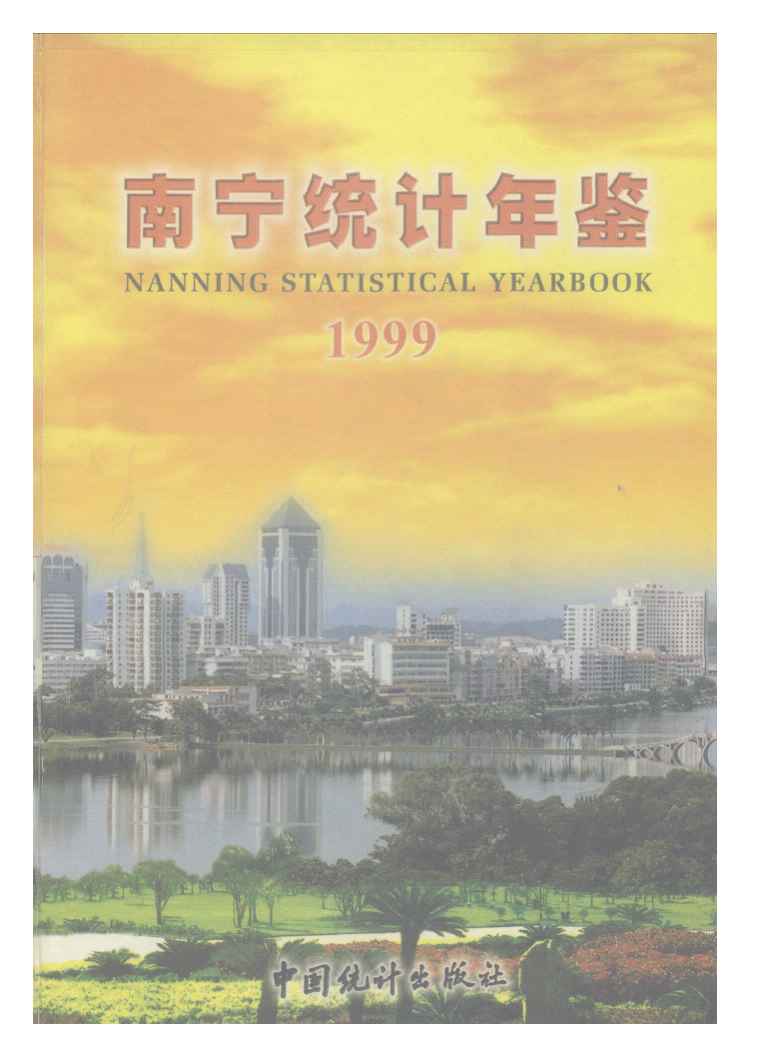 1999年南宁统计年鉴