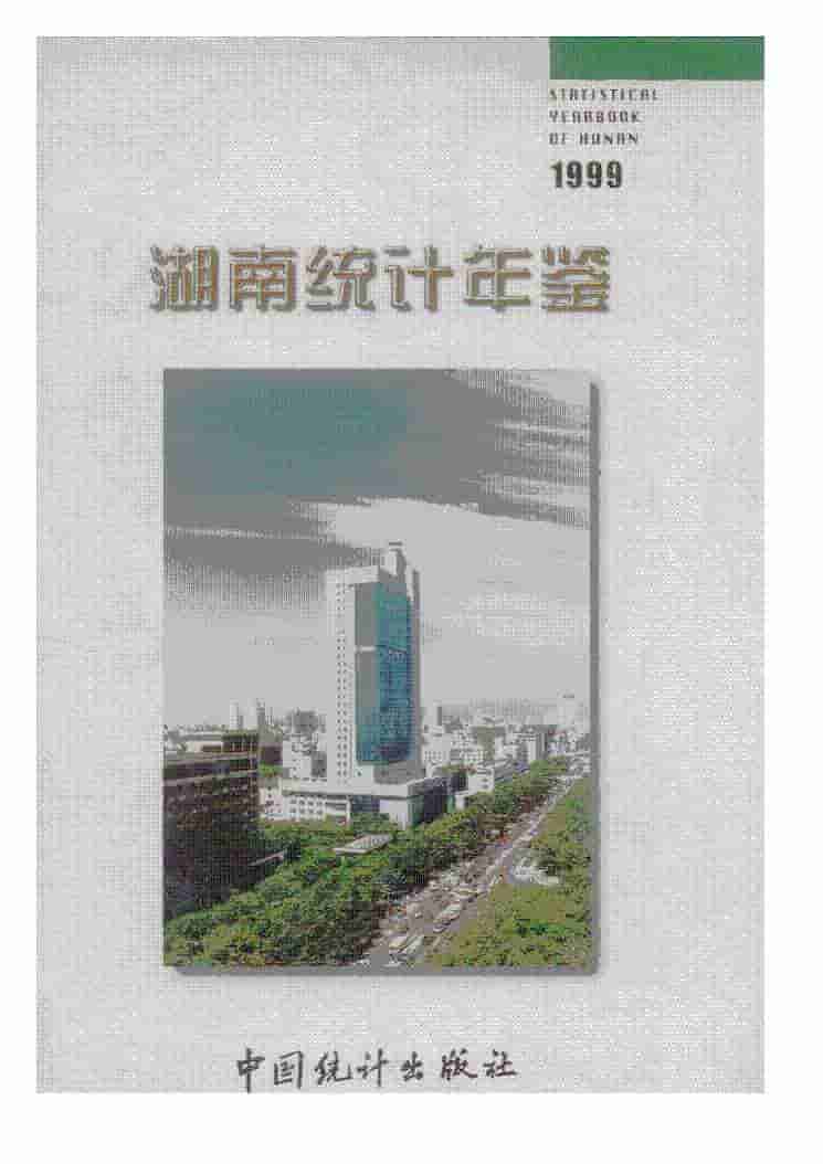1999年湖南统计年鉴