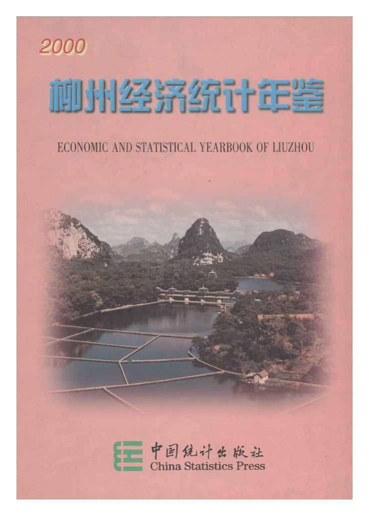2000年柳州经济统计年鉴