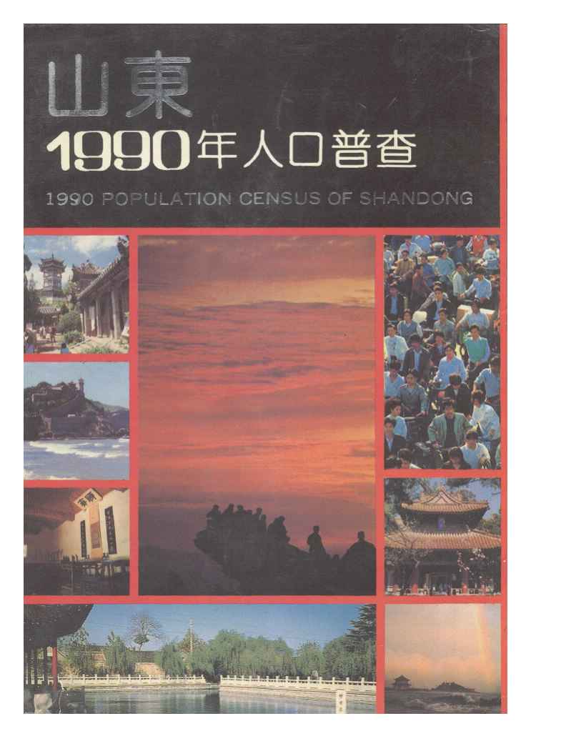山东省1990年人口普查资料