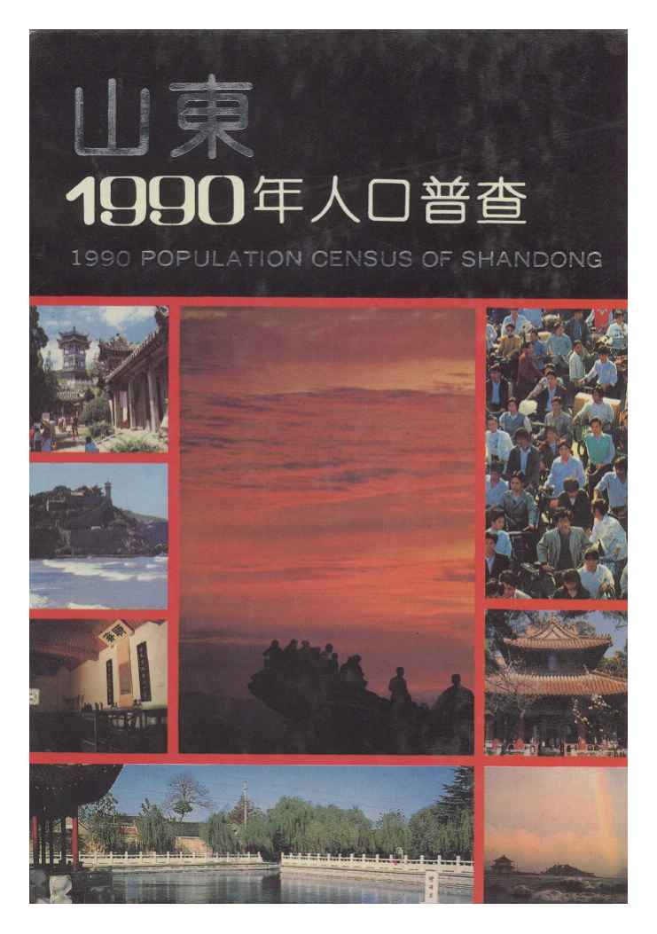 1990年山东省1990年人口普查资料