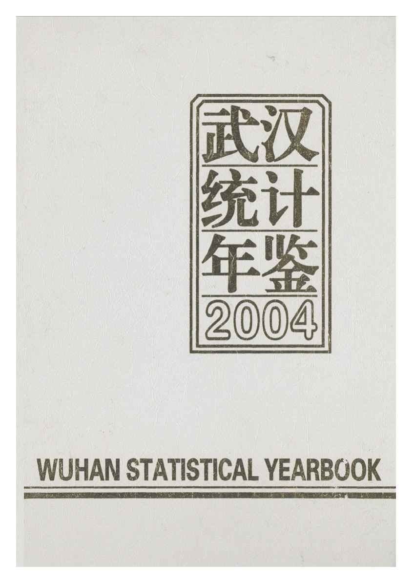 2004年武汉统计年鉴