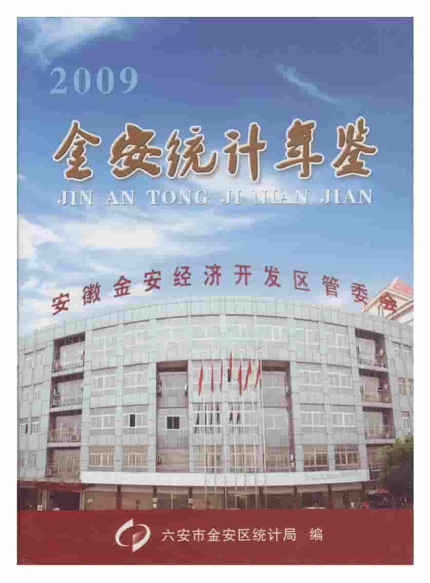 2009年金安统计年鉴