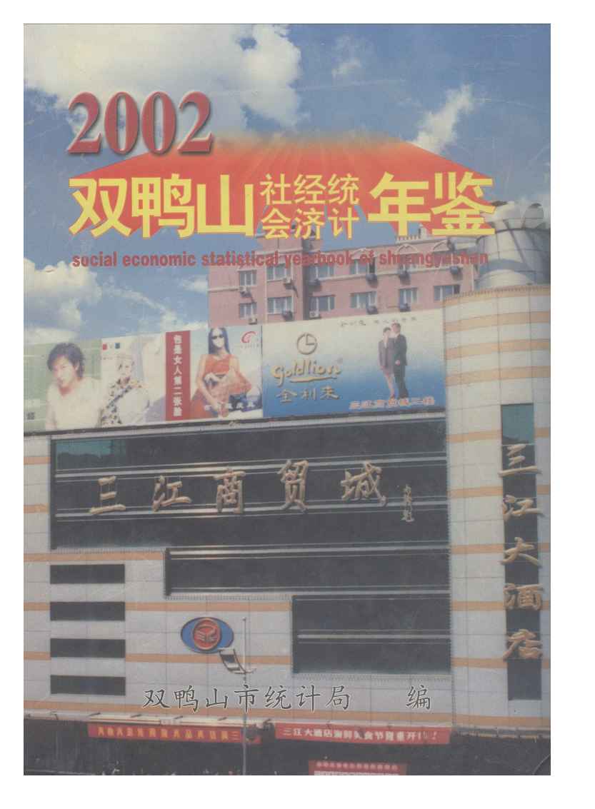 2002年双鸭山社会经济统计年鉴