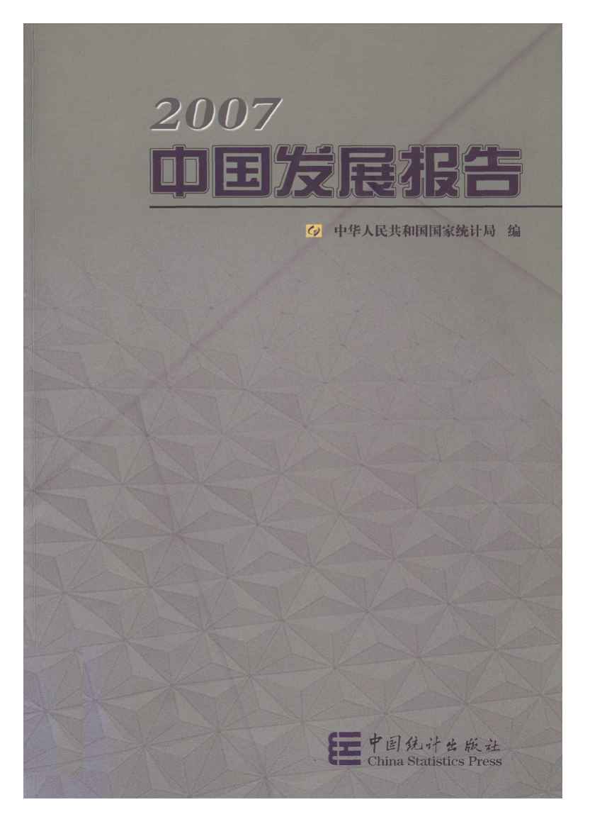 2007年中国发展报告