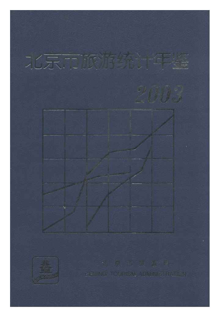 2003年北京市旅游统计年鉴