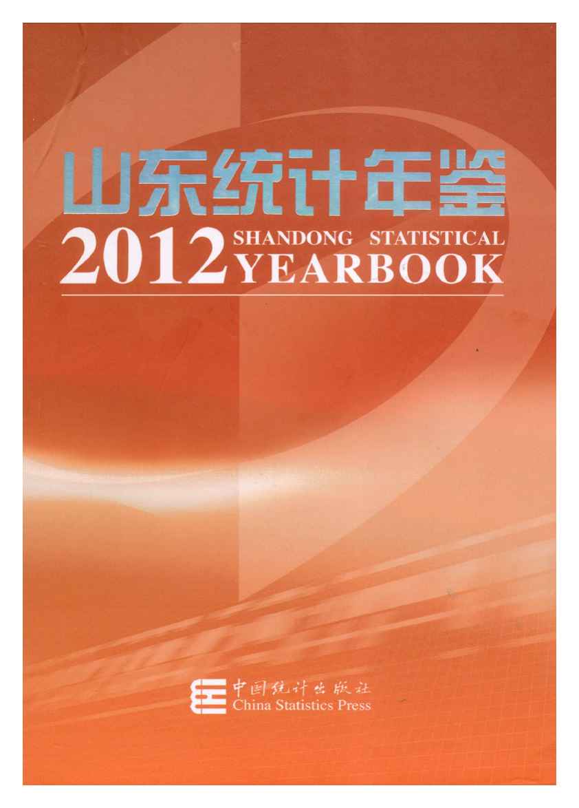 2012年山东统计年鉴