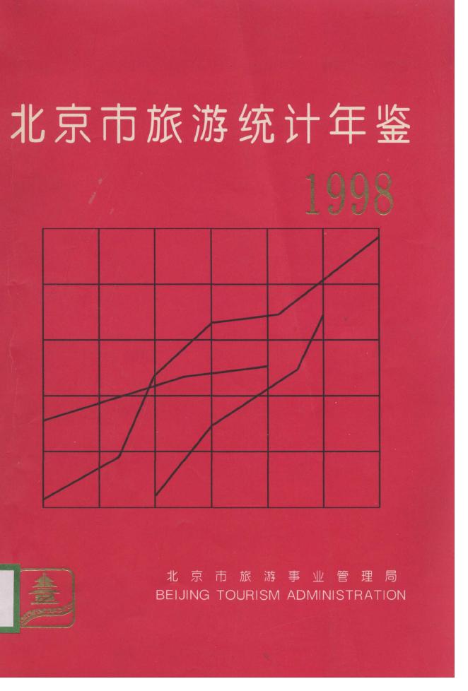 1998年北京市旅游统计年鉴
