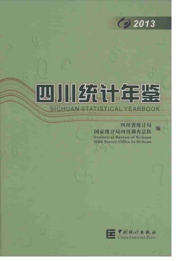2013年四川统计年鉴