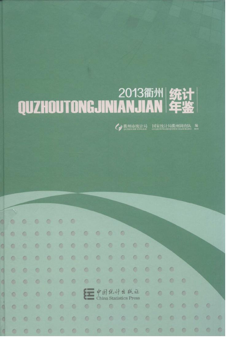 2013年衢州统计年鉴
