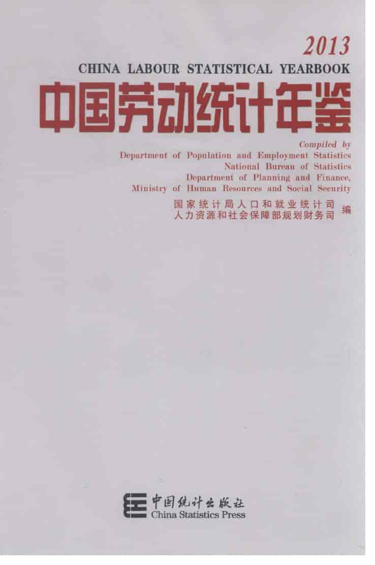 2013年中国劳动统计年鉴