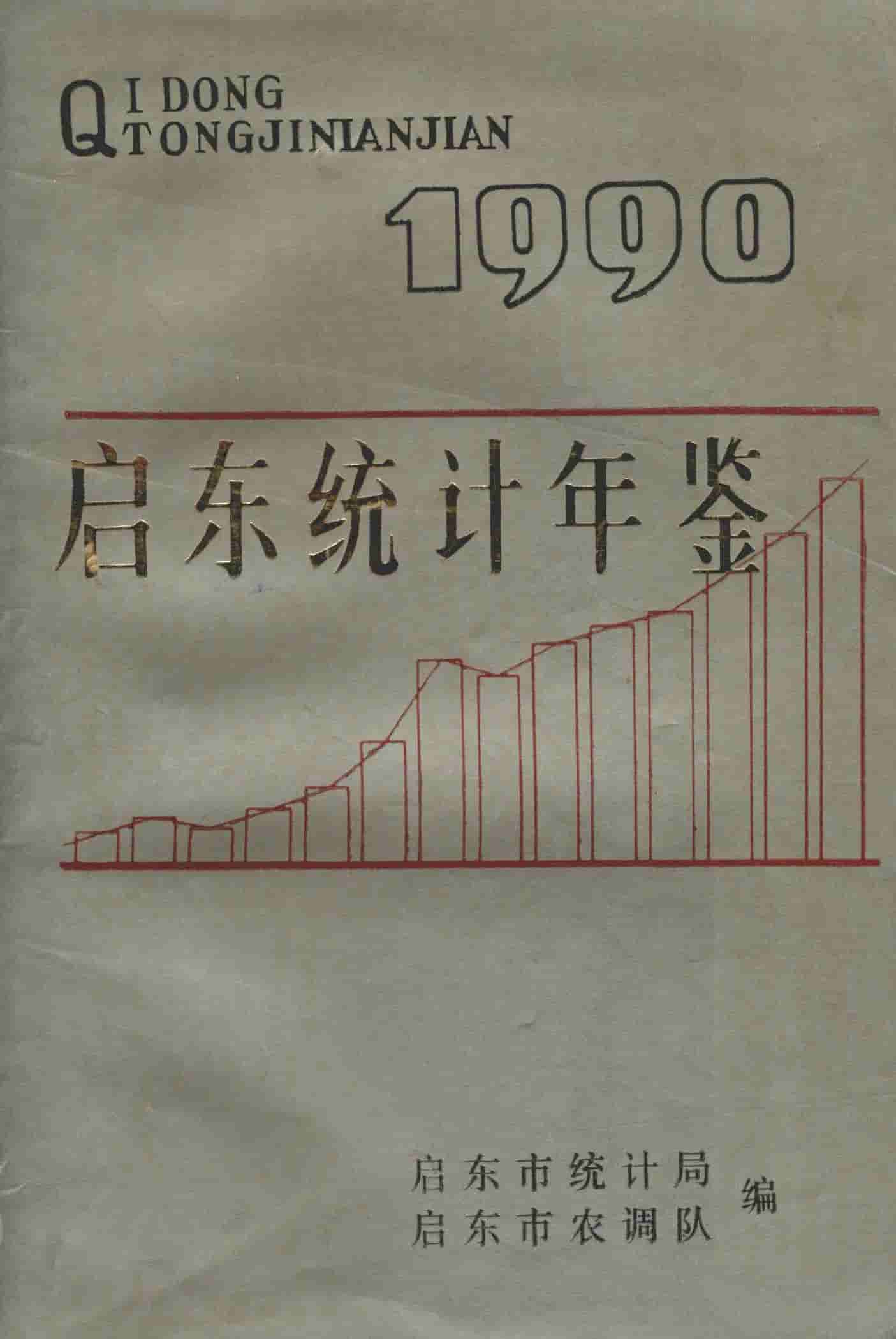 1990年启东统计年鉴