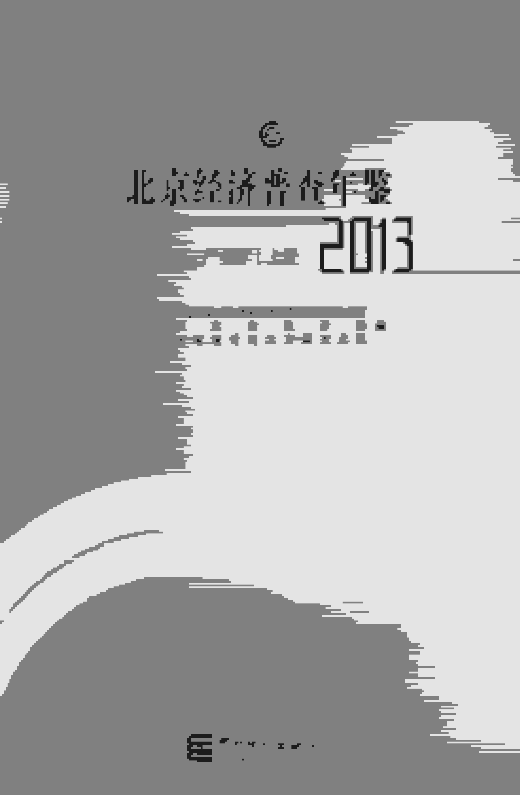 2013年北京经济普查年鉴