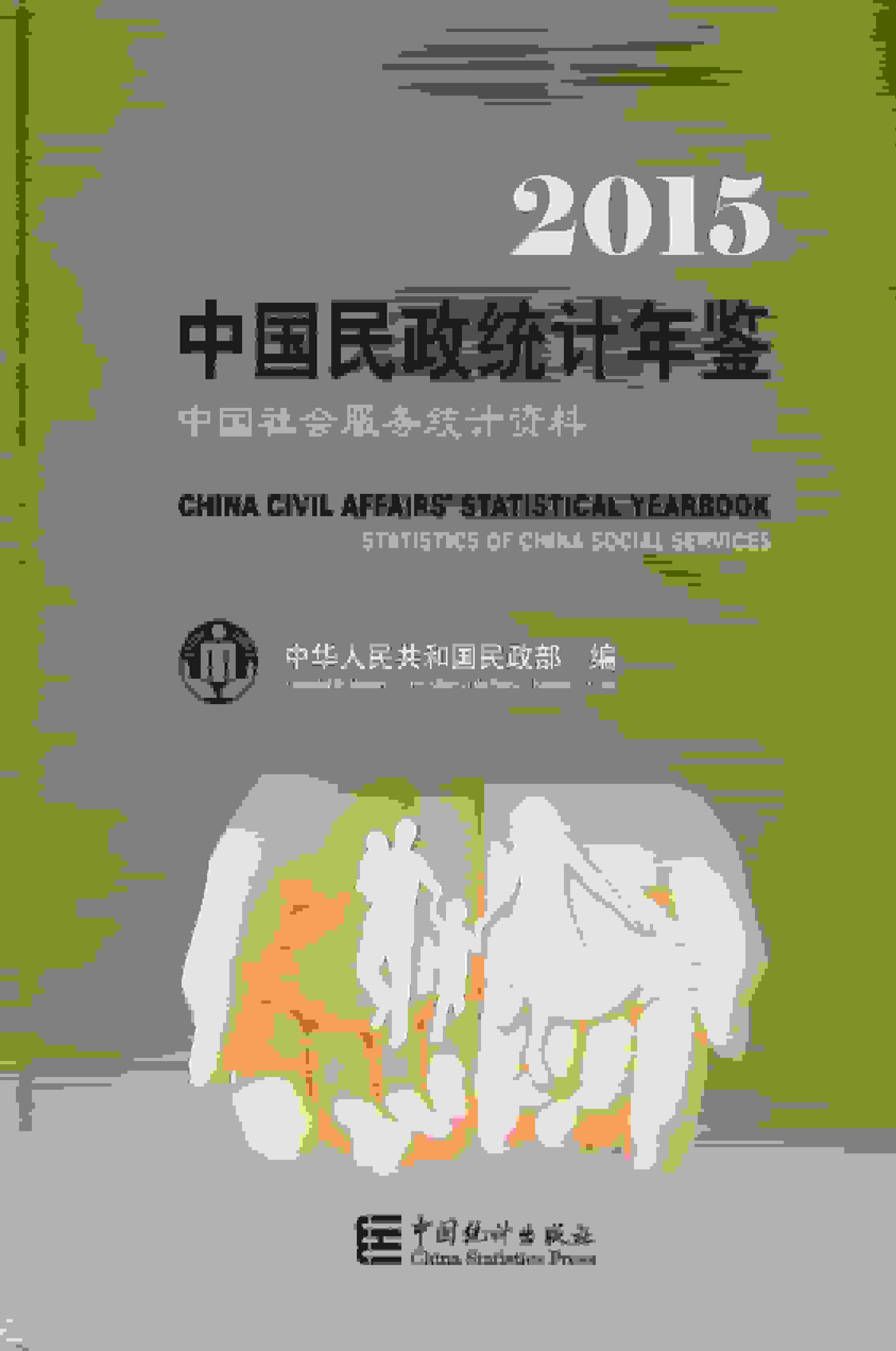 2015年中国民政统计年鉴(中国社会服务统计资料)