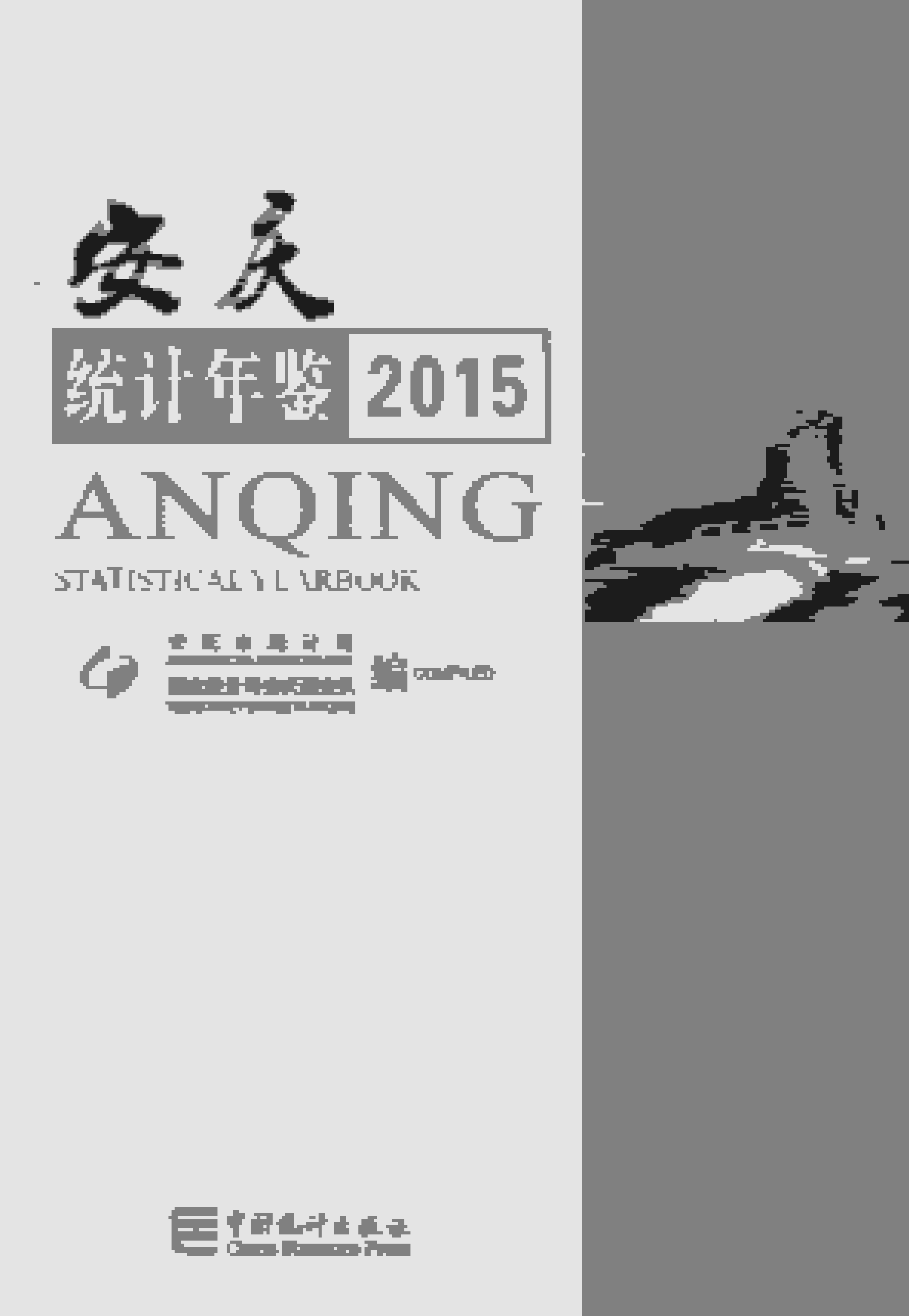 2015年安庆统计年鉴
