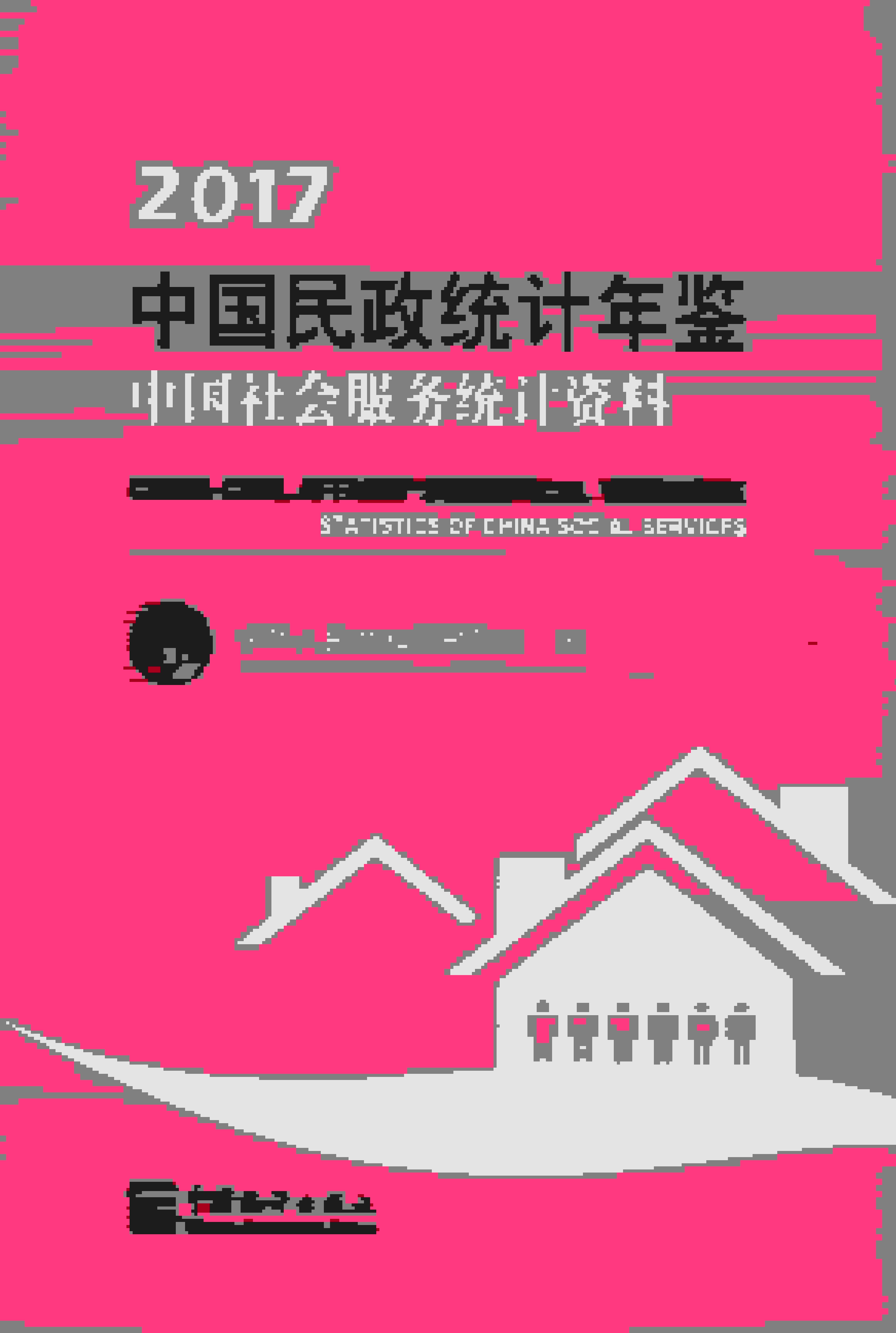 2017年中国民政统计年鉴——中国社会服务统计资料
