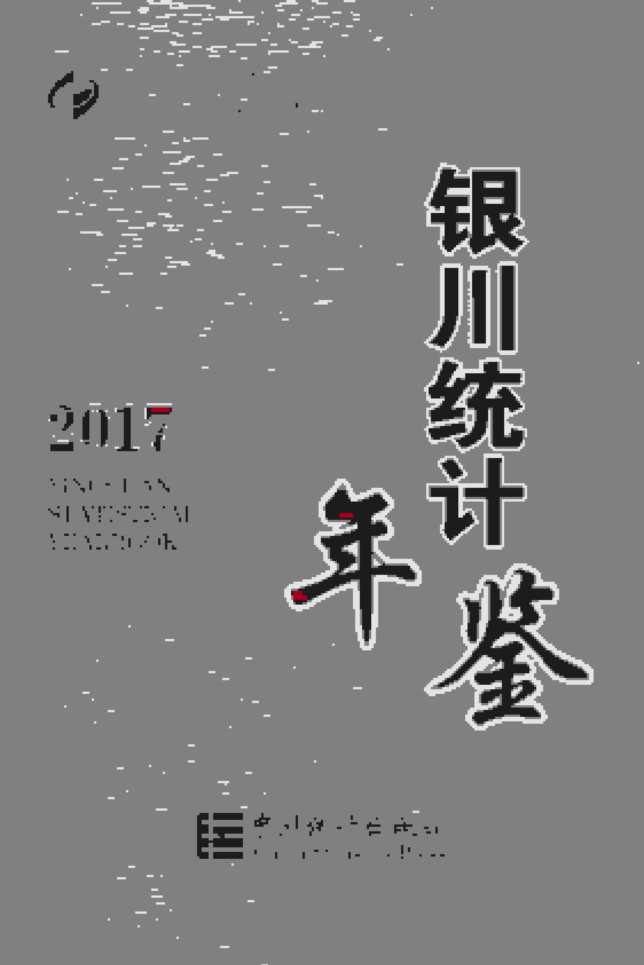 2017年银川统计年鉴