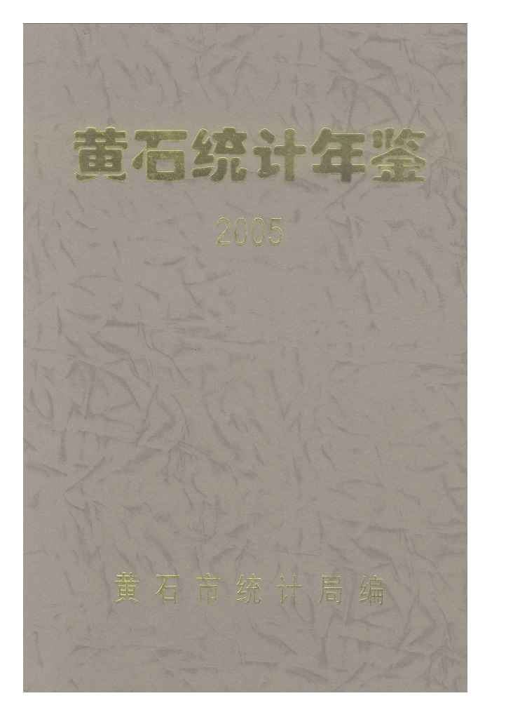 2005年黄石统计年鉴