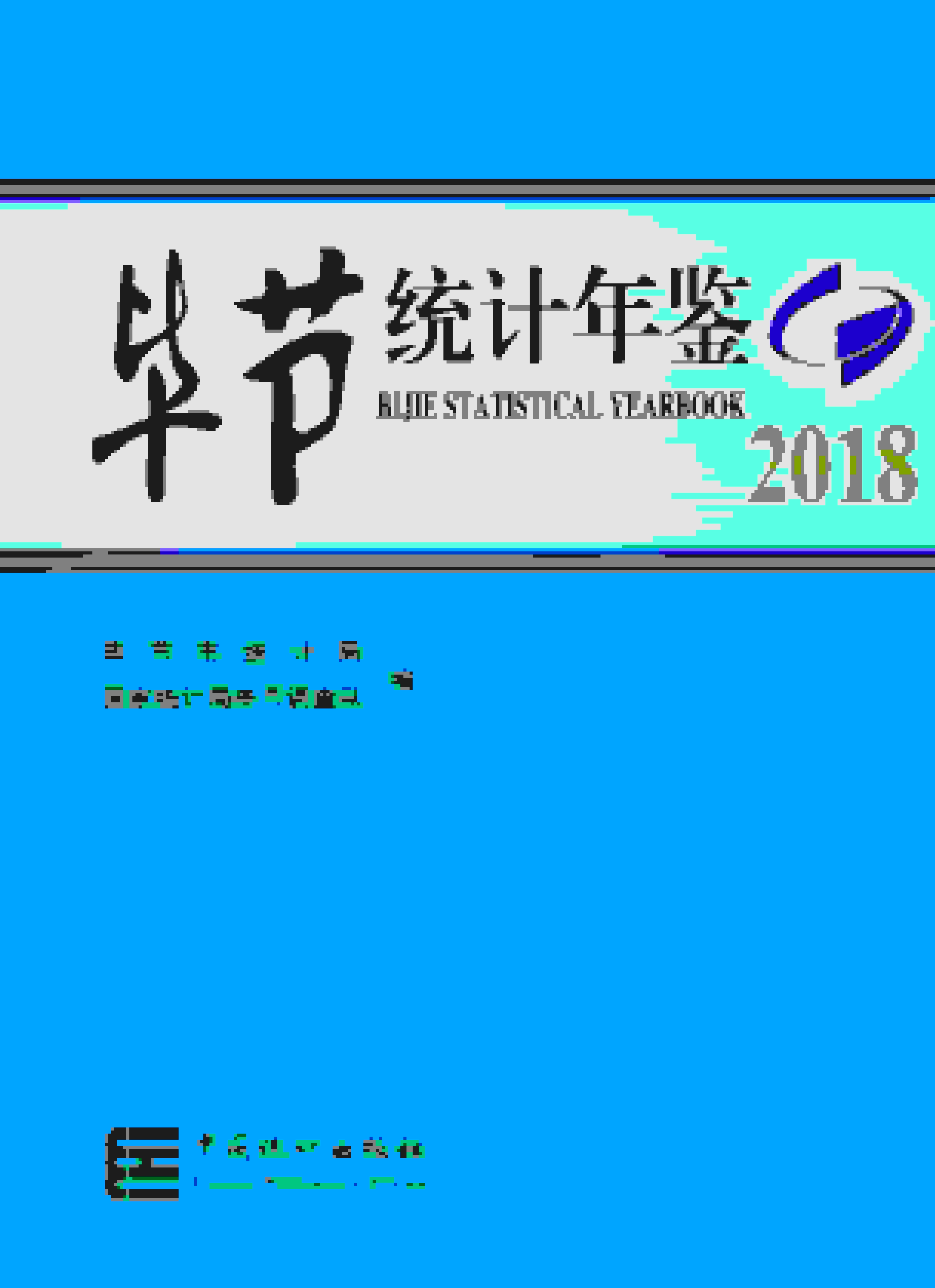 2018年毕节统计年鉴