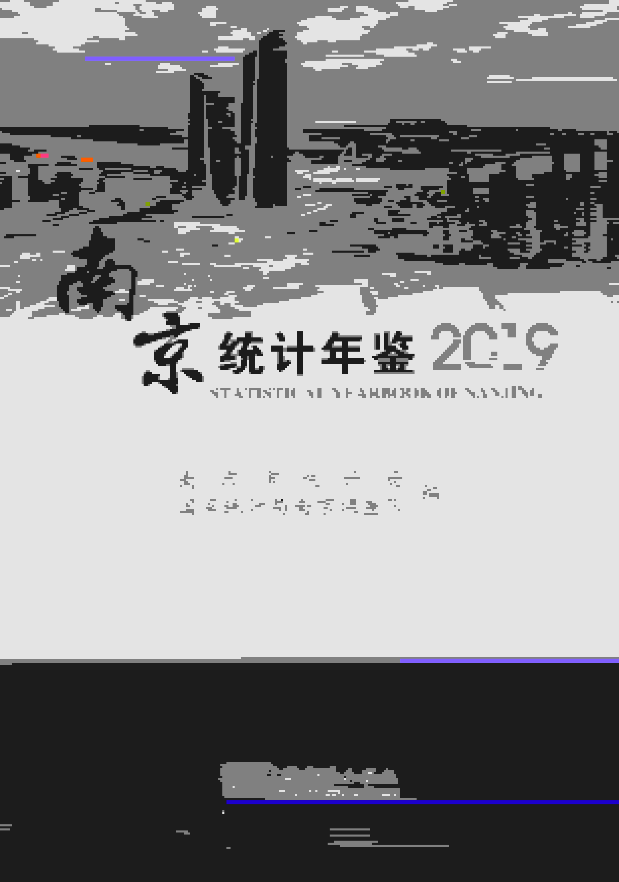 2019年南京统计年鉴
