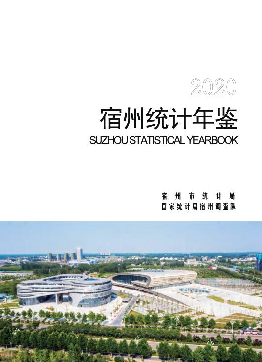 2020年宿州统计年鉴