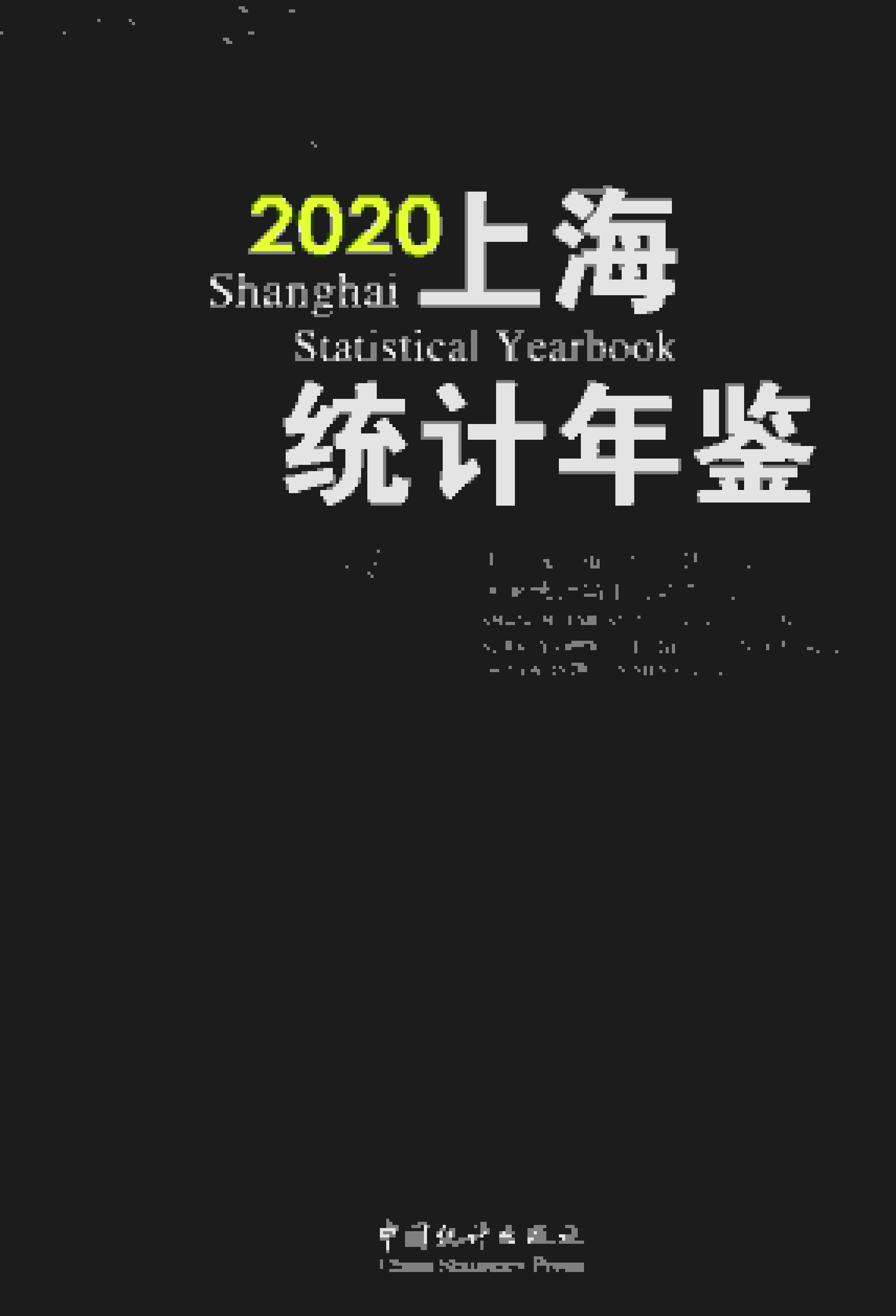 2020年上海统计年鉴