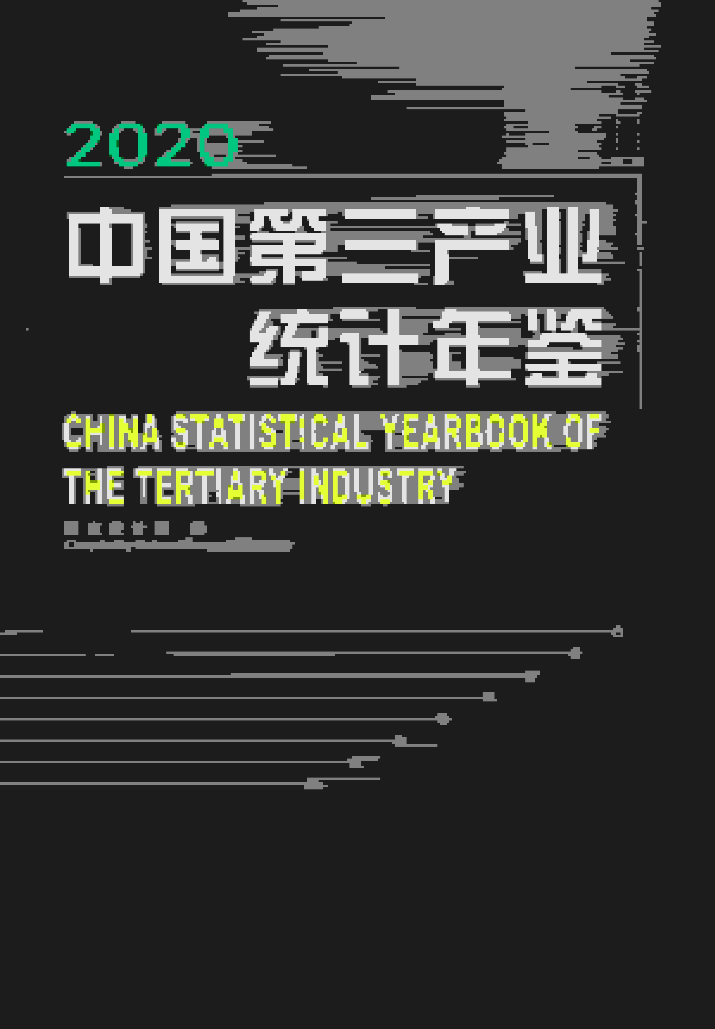 2020年中国第三产业统计年鉴