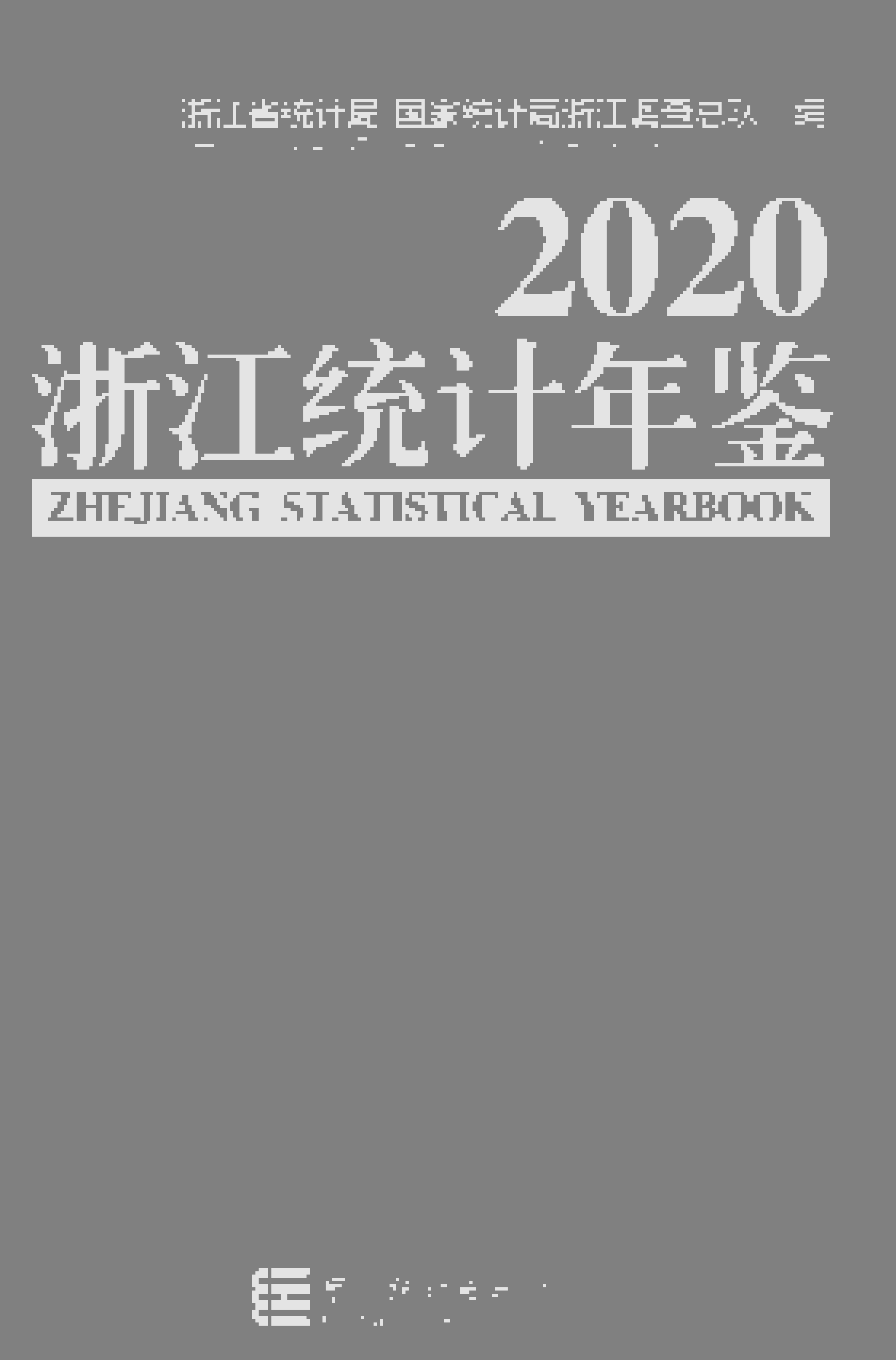 2020年浙江统计年鉴