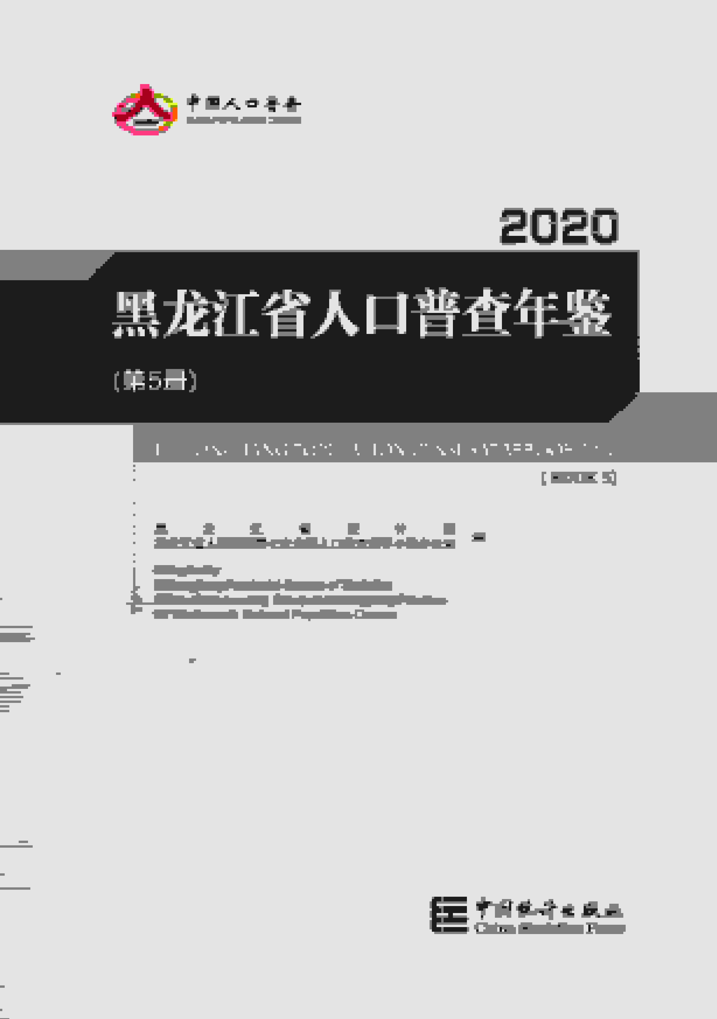 2020年黑龙江省人口普查年鉴