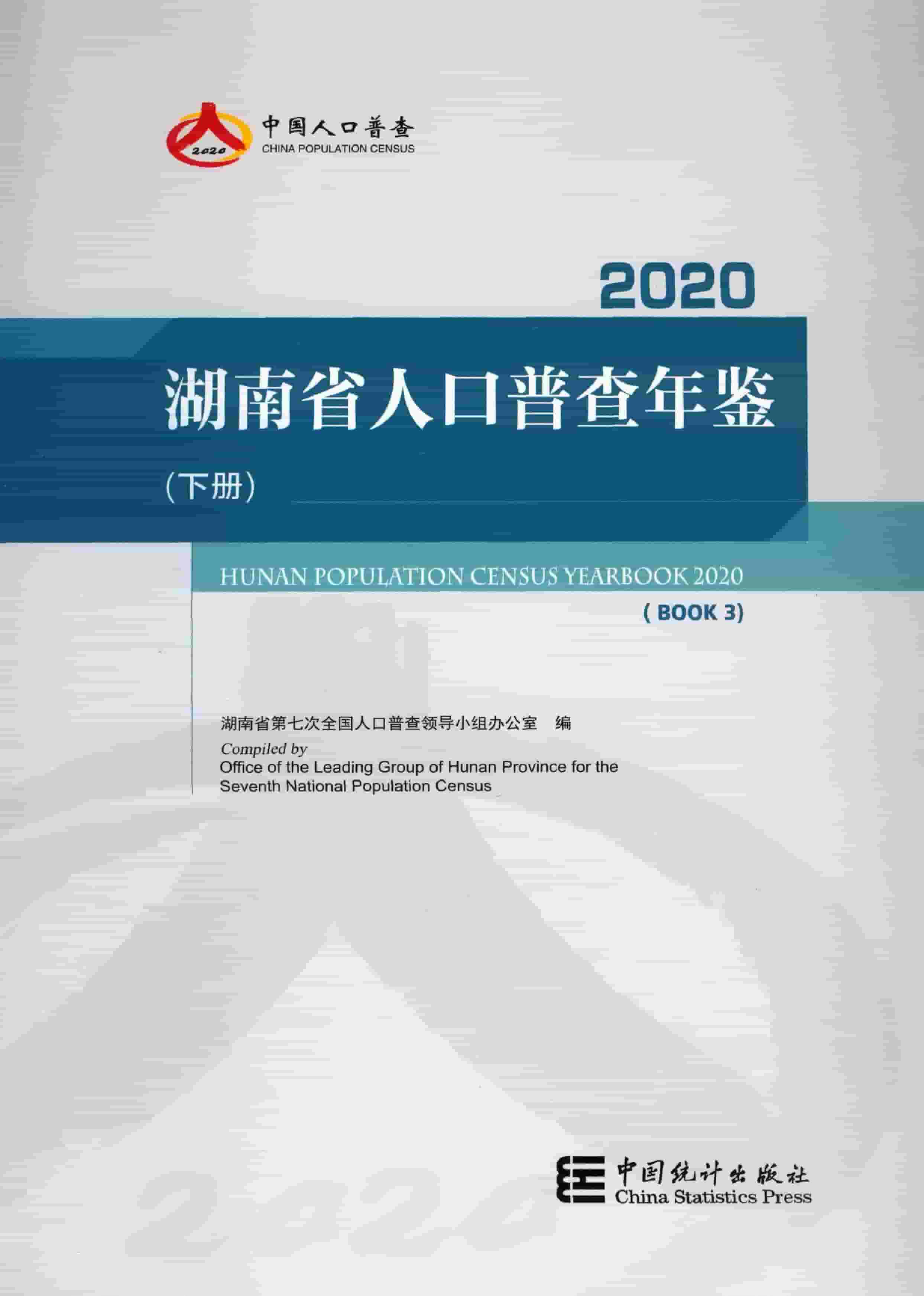 2020年湖南省人口普查年鉴