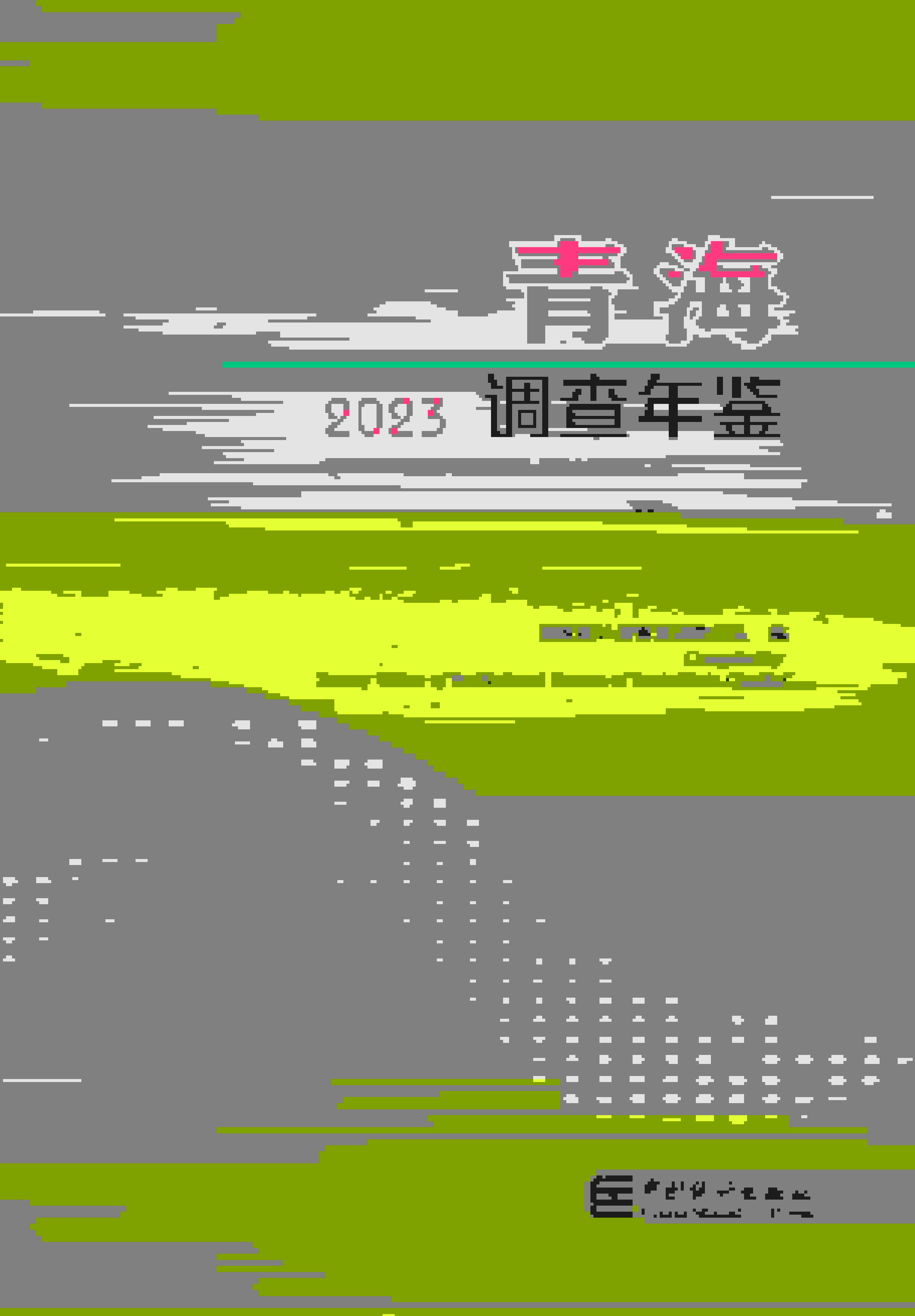 2023年青海调查年鉴