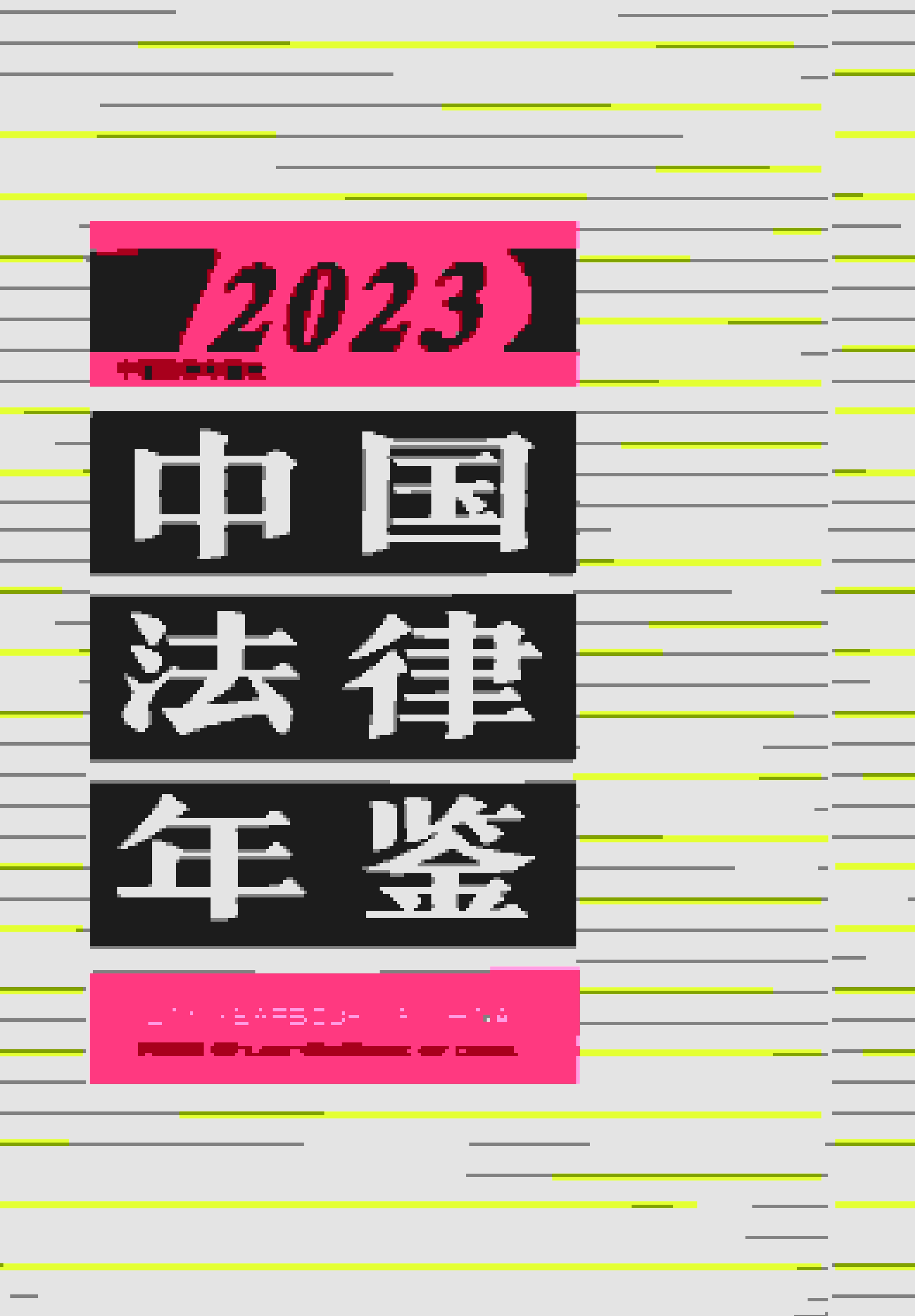 2023年中国法律年鉴