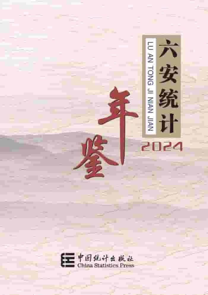 2024年六安统计年鉴封皮