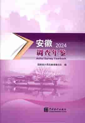 2024年安徽调查年鉴封皮