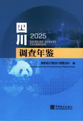 2025年四川调查年鉴封皮