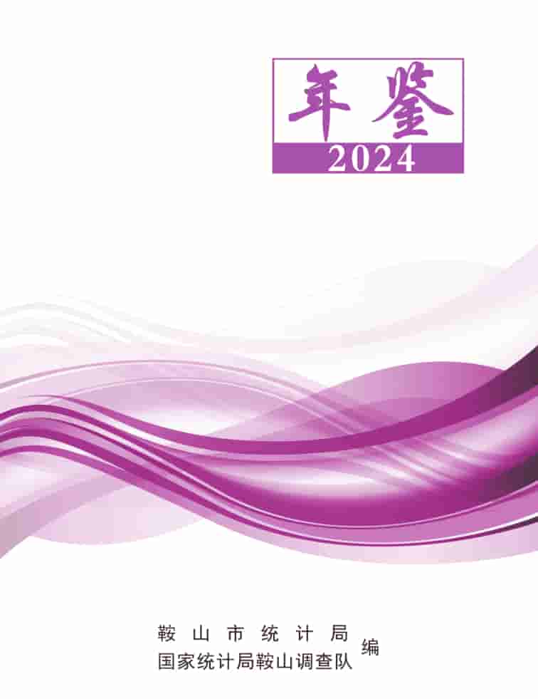 2024年鞍山统计年鉴封皮