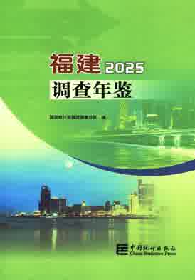 2025年福建调查年鉴封皮