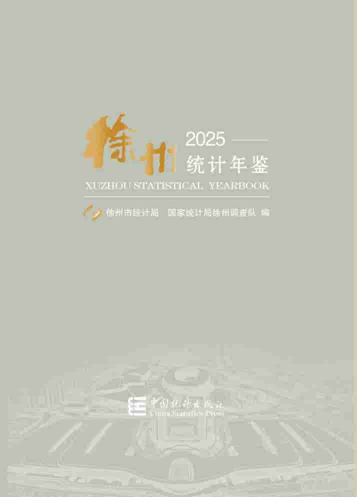2025年徐州统计年鉴封皮